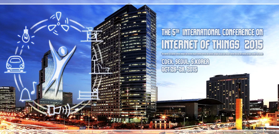 Pulzze Interactor showcasing IoT solution creation at the 5th International Conference in Seoul, Korea
